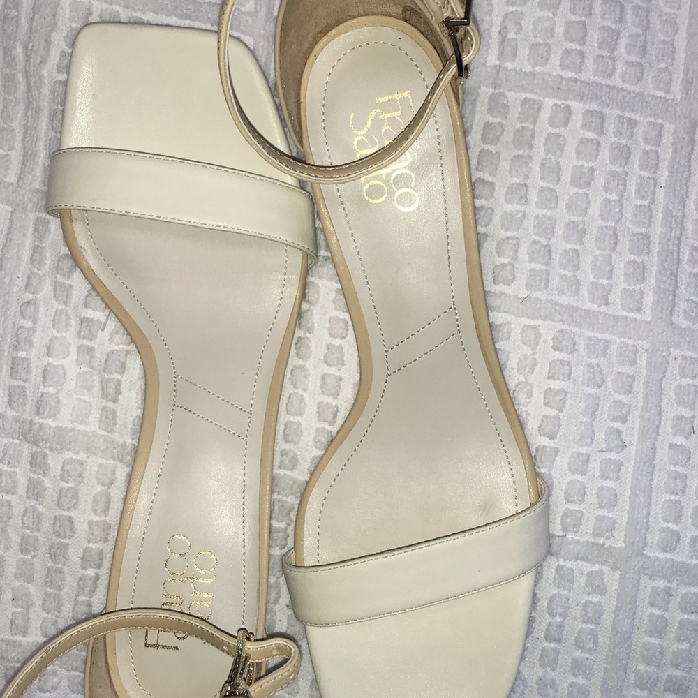Franco Sarto Women's Ivory Sandals